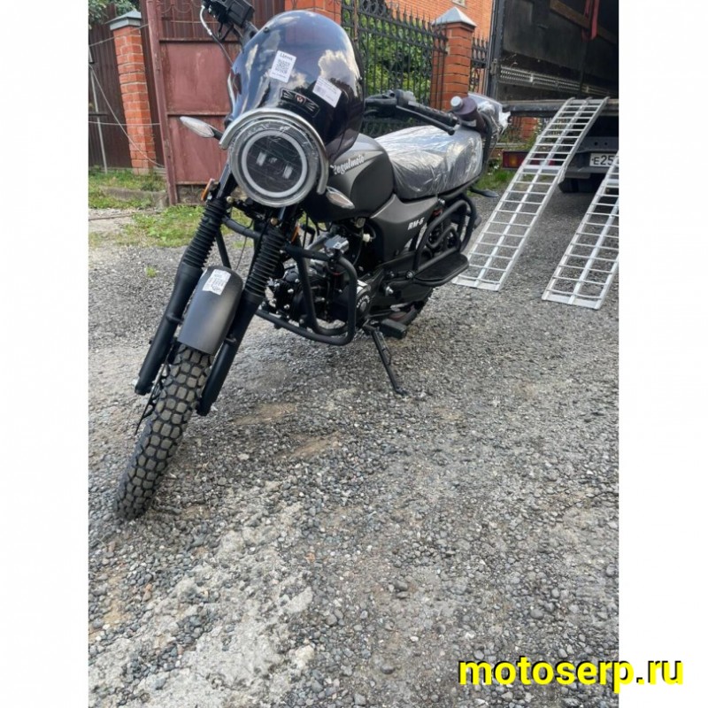 Купить  Мопед Regulmoto Alpha (RM-6) Серый 4Т; 50cc;  колеса 17/17 (шт) 01250 (ФОТО купить с доставкой по Москве и России, цена, технические характеристики, комплектация фото  - motoserp.ru