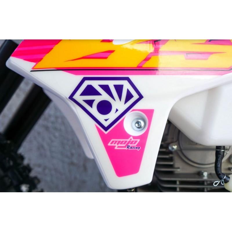 Купить  Мотоцикл Кросс/Эндуро BSE Z2 19/16 Roqvi Pink 250сс (спортинв) , карб, возд.охл., диск/диск кол. (шт)  (ФОТО купить с доставкой по Москве и России, цена, технические характеристики, комплектация фото  - motoserp.ru