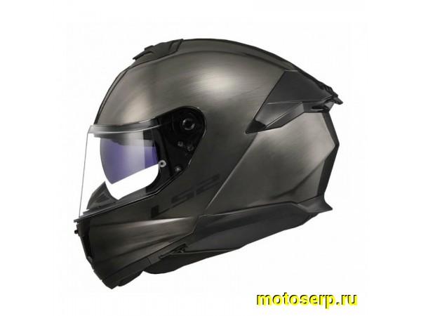 Купить  Шлем закрытый LS2 FF800 STORM II JEANS Titanium (L) интеграл (шт) (LS2 купить с доставкой по Москве и России, цена, технические характеристики, комплектация фото  - motoserp.ru