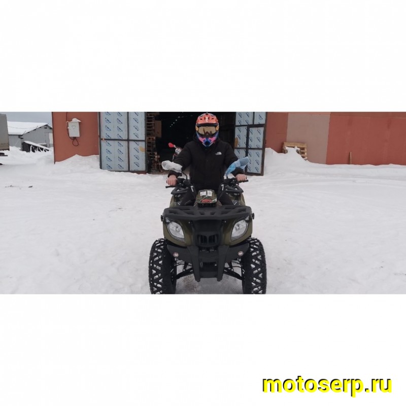 Купить  200cc Квадроцикл KAYO AU200 спинка ЗЕЛЕНЫЙ ХАКИ, (ПТС) LX163FML Loncin 200сс, 10/10" электростарт, диск/диск, приборка (шт) (SM купить с доставкой по Москве и России, цена, технические характеристики, комплектация фото  - motoserp.ru