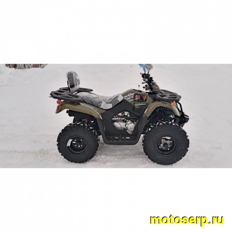 Купить  200cc Квадроцикл KAYO AU200 спинка ЗЕЛЕНЫЙ ХАКИ, (ПТС) LX163FML Loncin 200сс, 10/10" электростарт, диск/диск, приборка (шт) (SM купить с доставкой по Москве и России, цена, технические характеристики, комплектация фото  - motoserp.ru