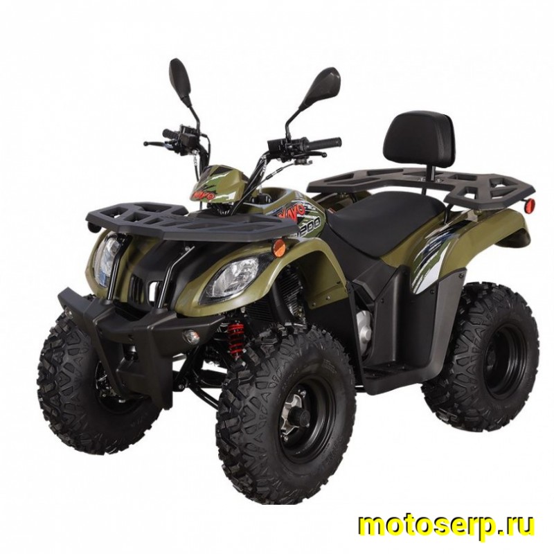Купить  200cc Квадроцикл KAYO AU200 спинка ЗЕЛЕНЫЙ ХАКИ, (ПТС) LX163FML Loncin 200сс, 10/10" электростарт, диск/диск, приборка (шт) (SM купить с доставкой по Москве и России, цена, технические характеристики, комплектация фото  - motoserp.ru