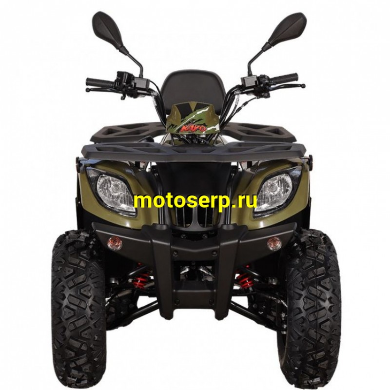 Купить  200cc Квадроцикл KAYO AU200  спинка (ПТС) ЗЕЛЕНЫЙ ХАКИ, 200сс, 10/10" электростарт, диск/диск, приборка (шт) (SM (ФОТО купить с доставкой по Москве и России, цена, технические характеристики, комплектация фото  - motoserp.ru