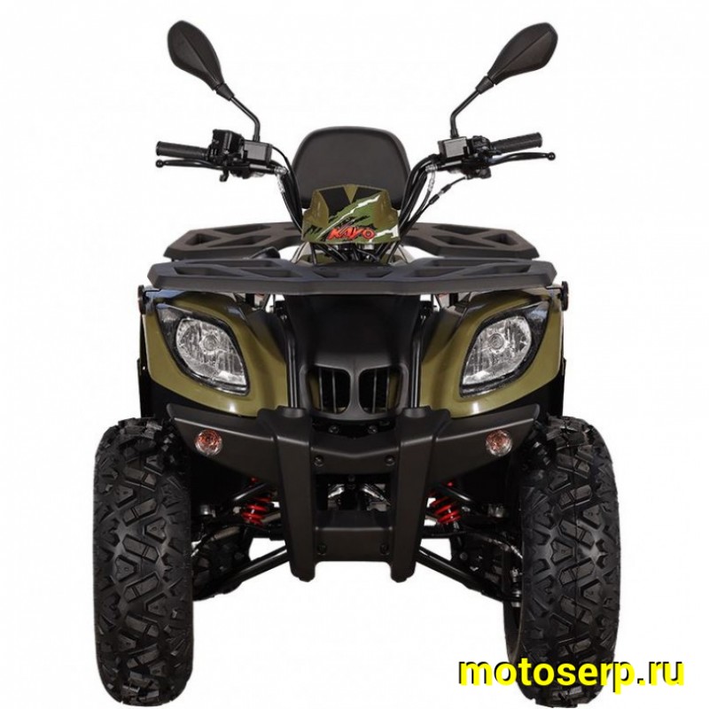Купить  200cc Квадроцикл KAYO AU200 спинка ЗЕЛЕНЫЙ ХАКИ, (ПТС) LX163FML Loncin 200сс, 10/10" электростарт, диск/диск, приборка (шт) (SM купить с доставкой по Москве и России, цена, технические характеристики, комплектация фото  - motoserp.ru