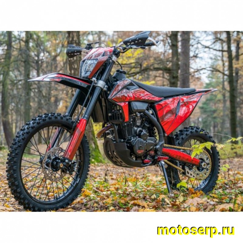 Купить  Мотоцикл Кросс/Эндуро BSE T4 Red (ZS172FMM-5) PR250cc  21/18"  (шт)   купить с доставкой по Москве и России, цена, технические характеристики, комплектация фото  - motoserp.ru