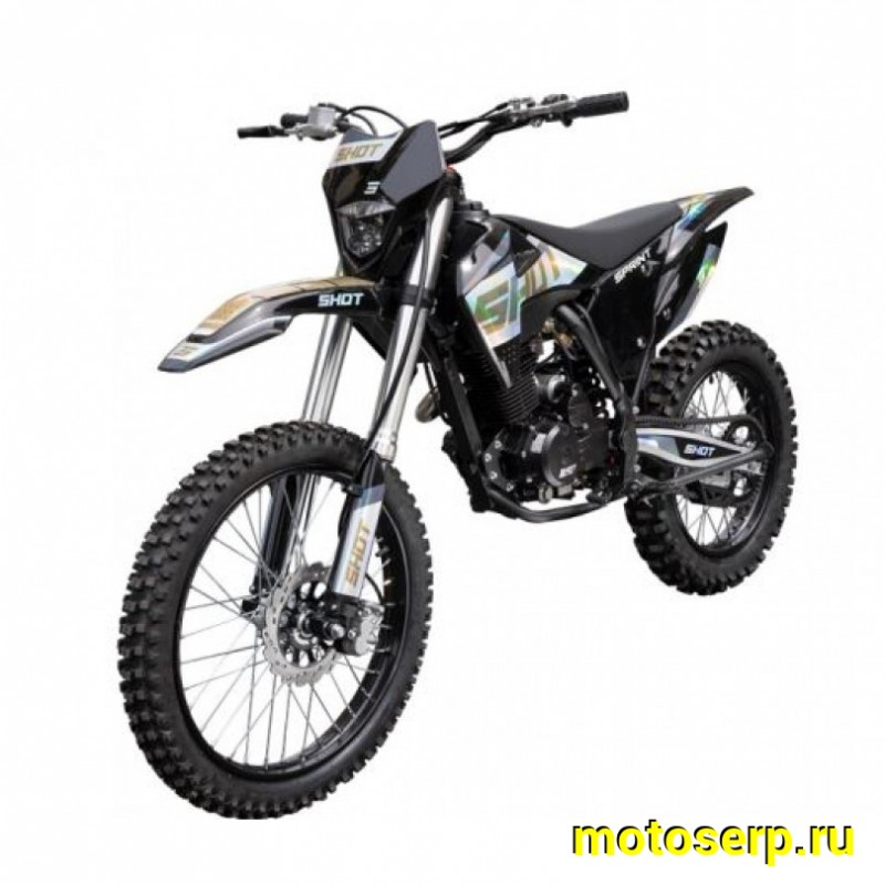 Купить  Мотоцикл Кросс/Эндуро SHOT SPRINT CB250 ZS165FMM (шт) (BRZ (ФОТО купить с доставкой по Москве и России, цена, технические характеристики, комплектация фото  - motoserp.ru