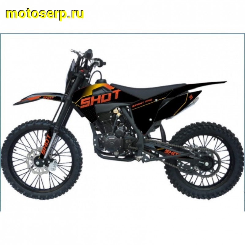 Купить  Мотоцикл Кросс/Эндуро SHOT SPRINT PRO PR300 ZS172FMM-5(175FMN) (шт) (BRZ  купить с доставкой по Москве и России, цена, технические характеристики, комплектация фото  - motoserp.ru