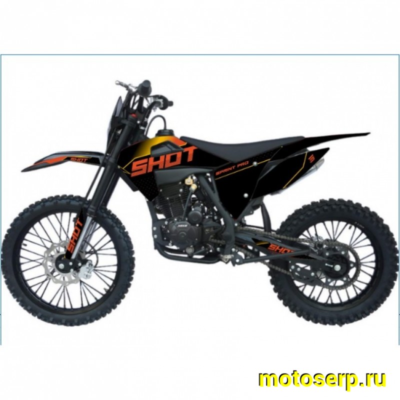 Купить  Мотоцикл Кросс/Эндуро SHOT SPRINT PRO PR300 ZS172FMM-5(175FMN) (шт) (BRZ  купить с доставкой по Москве и России, цена, технические характеристики, комплектация фото  - motoserp.ru