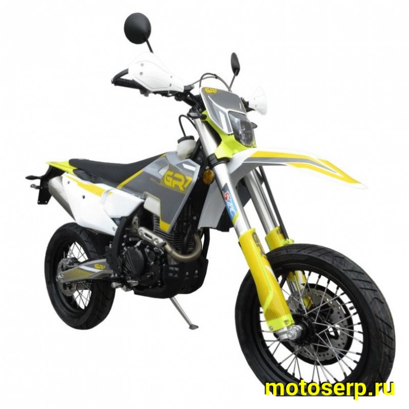 Купить  Мотоцикл Кросс/Эндуро GR7 F300A (4T YB300H) Motard ПТС 2026г. (шт) (GR (ФОТО купить с доставкой по Москве и России, цена, технические характеристики, комплектация фото  - motoserp.ru
