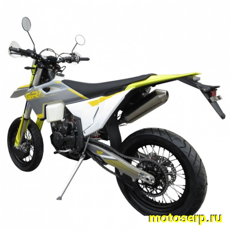 Купить  Мотоцикл Кросс/Эндуро GR7 F300A (4T YB300H) Motard ПТС 2026г. (шт) (GR (ФОТО купить с доставкой по Москве и России, цена, технические характеристики, комплектация фото  - motoserp.ru