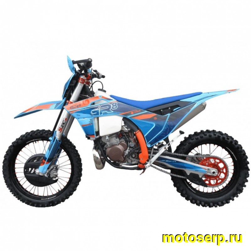 Купить  Мотоцикл Кросс/Эндуро GR8 T300L (2Т MT-300) Enduro Pro без прогрессии 2025г. (шт) (GR (ФОТО купить с доставкой по Москве и России, цена, технические характеристики, комплектация фото  - motoserp.ru