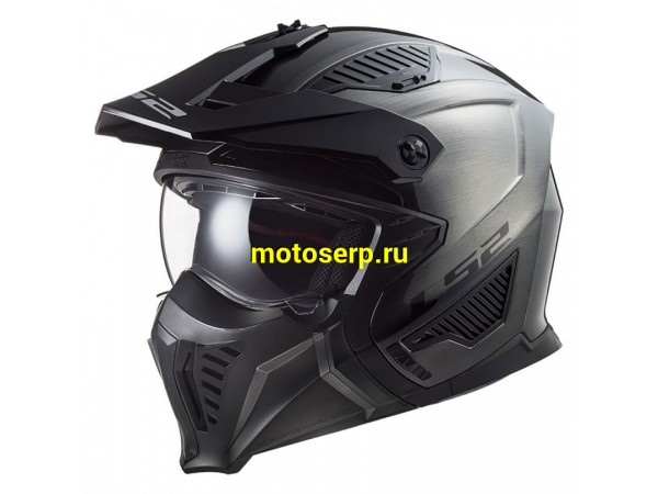 Купить  Шлем открытый байк LS2 OF606 DRIFTER JEANS Titanium (XXL) (шт) (LS купить с доставкой по Москве и России, цена, технические характеристики, комплектация фото  - motoserp.ru