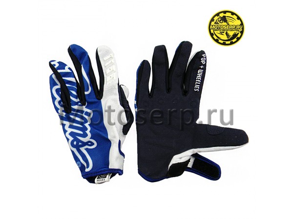 Купить  Перчатки Troy Lee Desiqns GP Solid синие р-р (M) (реплика) (пар) (Кокурин  купить с доставкой по Москве и России, цена, технические характеристики, комплектация фото  - motoserp.ru