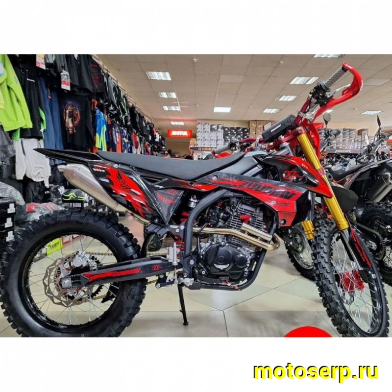 Купить  Мотоцикл Кросс/Эндуро ZUUMAV A7 250сс (спортинв)  ZS172FMM 21/18" эл/кикстарт, 5пер.  (шт) (ZUUMAV  купить с доставкой по Москве и России, цена, технические характеристики, комплектация фото  - motoserp.ru