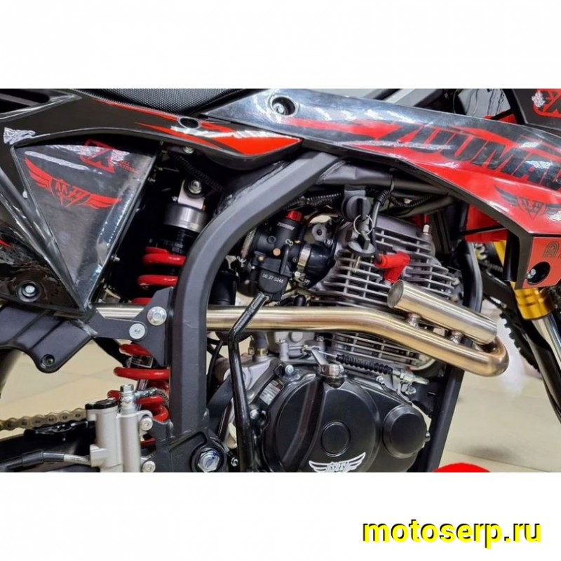 Купить  Мотоцикл Кросс/Эндуро ZUUMAV A7 250сс (спортинв)  ZS172FMM 21/18" эл/кикстарт, 5пер.  (шт) (ZUUMAV  купить с доставкой по Москве и России, цена, технические характеристики, комплектация фото  - motoserp.ru