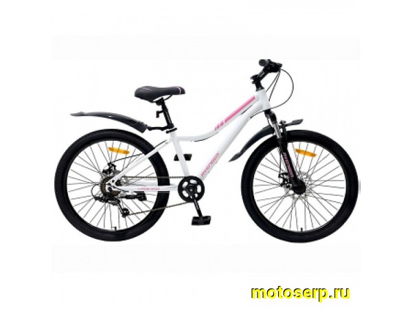 Купить  24" AVENGER A241DW белый (13") (АВЕНДЖЕР А241ДВ) 24"; 6ск; рама-алюминий; тормоз-Disk (шт) (ART (M купить с доставкой по Москве и России, цена, технические характеристики, комплектация фото  - motoserp.ru