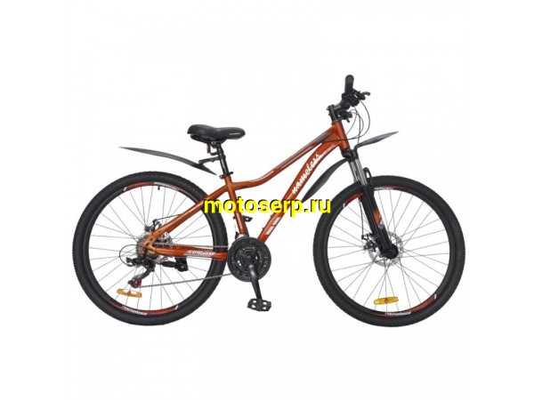 Купить  26" NAMELESS S6300DW оранжевый (15") (НЕМЕЛЕС С6300ДВ) 26"; 21ск; рама-сталь; тормоз-Disk (шт) (ART купить с доставкой по Москве и России, цена, технические характеристики, комплектация фото  - motoserp.ru