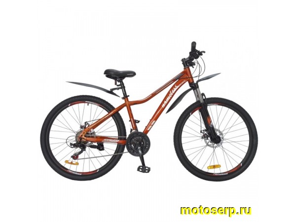 Купить  26" NAMELESS S6300DW оранжевый (15") (НЕМЕЛЕС С6300ДВ) 26"; 21ск; рама-сталь; тормоз-Disk (шт) (ART купить с доставкой по Москве и России, цена, технические характеристики, комплектация фото  - motoserp.ru