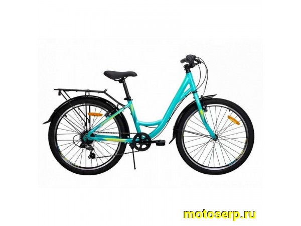 Купить  24" STELS MISS-4300 V зеленый (14") (СТЕЛС МИСС 4300) 24"; 6ск; рама-алюм; тормоз-V-Brake (шт) (ART  купить с доставкой по Москве и России, цена, технические характеристики, комплектация фото  - motoserp.ru