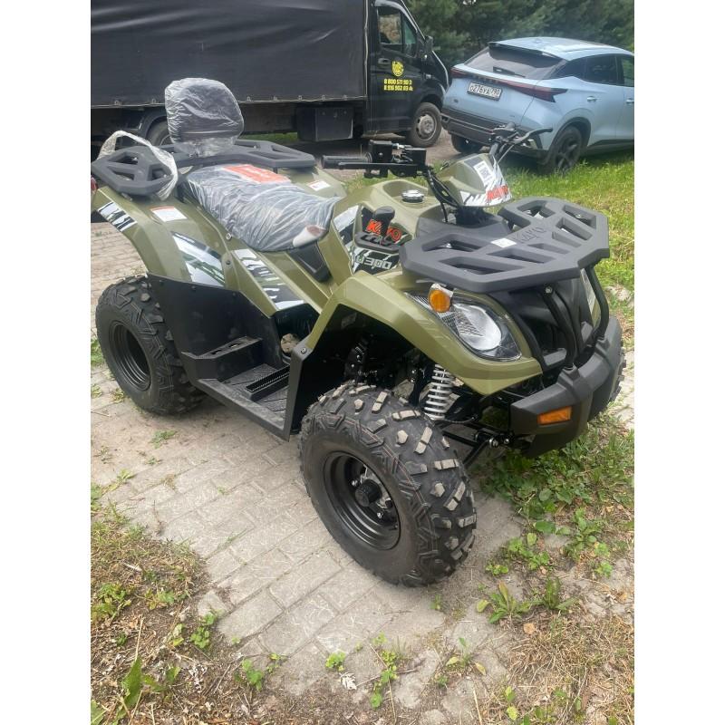 Купить  300cc Квадроцикл KAYO AU300 EFI ЗЕЛЕНЫЙ ХАКИ (ПТС) 300сс, 10/10", инжектор, электростарт, диск/диск, приборка (шт) (SM (ФОТО купить с доставкой по Москве и России, цена, технические характеристики, комплектация фото  - motoserp.ru