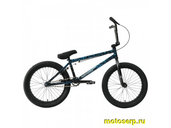 Купить  20" BMX TECH TEAM GRASSHOPER синий (20") (Тач Тим Грасхопер) 20"; 1ск; рама-сталь; тормоз-U-Brake (шт) (ART (M купить с доставкой по Москве и России, цена, технические характеристики, комплектация фото  - motoserp.ru