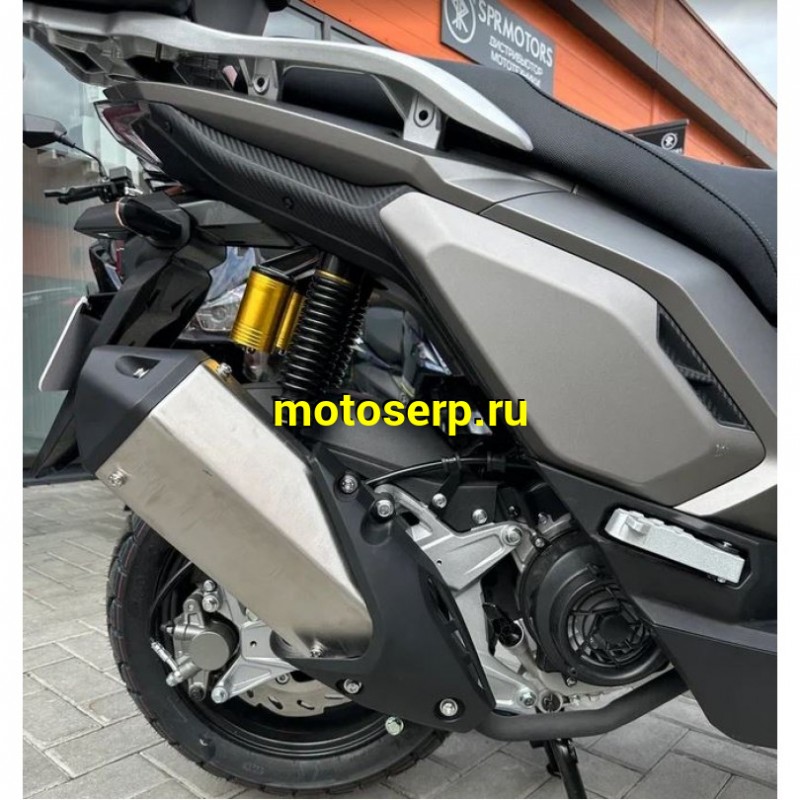 Купить  Скутер SPRMOTORS TRAVEL MAX T4-50H EFI, 14/13" с тремя кофрами! (шт) (SPR купить с доставкой по Москве и России, цена, технические характеристики, комплектация фото  - motoserp.ru