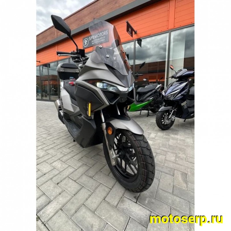 Купить  Скутер SPRMOTORS TRAVEL MAX T4-50H EFI, 14/13" с тремя кофрами! (шт) (SPR купить с доставкой по Москве и России, цена, технические характеристики, комплектация фото  - motoserp.ru