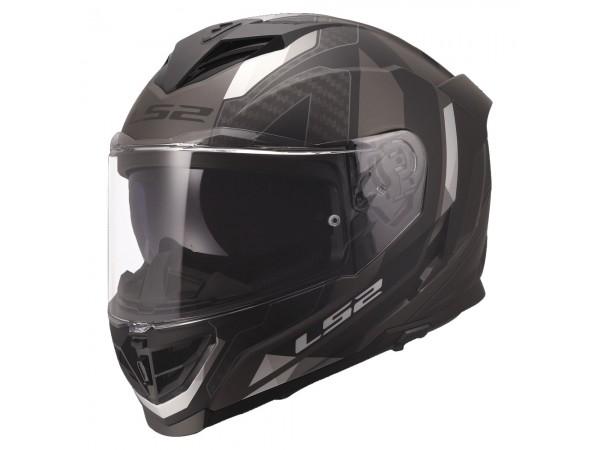 Купить  Шлем закрытый LS2 FF818 STORM 3 SPORTY Black Grey (XL) интеграл (шт) (LS2 купить с доставкой по Москве и России, цена, технические характеристики, комплектация фото  - motoserp.ru