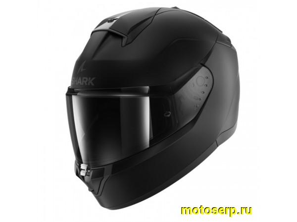 Купить  Шлем закрытый интеграл SHARK RIDILL 2 BLANK матовый чёрный (M) (шт) (SHARK HE1101E-KMA-M купить с доставкой по Москве и России, цена, технические характеристики, комплектация фото  - motoserp.ru