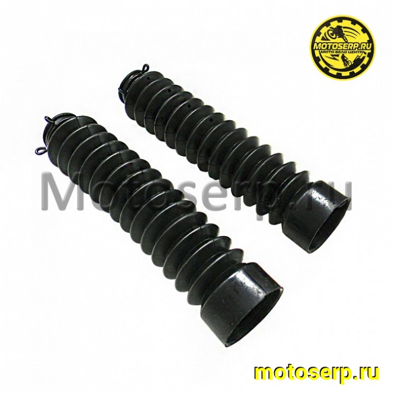 Купить  Гофры (чехлы) резиновые передней вилки (L-140мм, D-45мм, d-28мм) TRICKLER  и др. РЕЗИНОВЫЕ (пара)  (ММ 34178 купить с доставкой по Москве и России, цена, технические характеристики, комплектация фото  - motoserp.ru