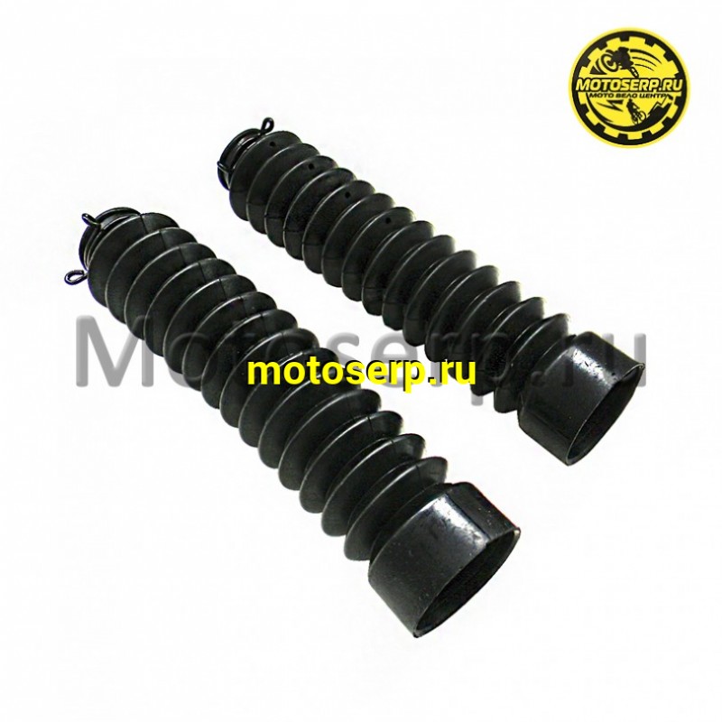 Купить  Гофры (чехлы) резиновые передней вилки (L-140мм, D-45мм, d-28мм) TRICKLER  и др. РЕЗИНОВЫЕ (пара)  (ММ 34178 купить с доставкой по Москве и России, цена, технические характеристики, комплектация фото  - motoserp.ru