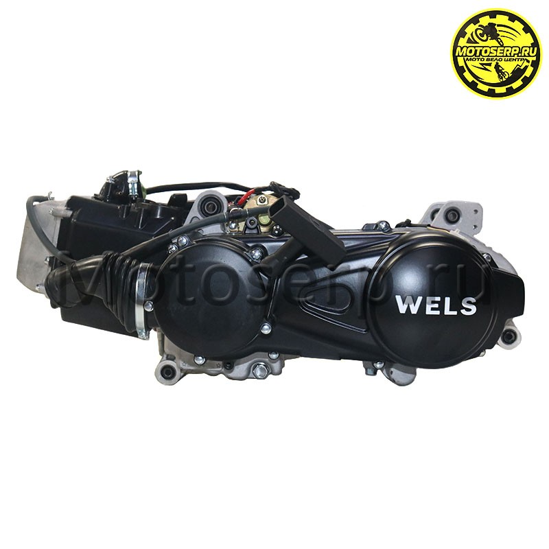 Купить  Двигатель  в сб. 200cc 163QMK (GY6) 200cc с баланс. валом (шт) (Wels 212046006001 купить с доставкой по Москве и России, цена, технические характеристики, комплектация фото  - motoserp.ru