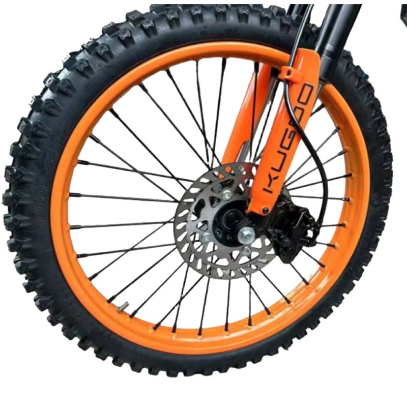Купить  Электрокомплект Пит. KG WISH 02 PRO 2500 Ват, 60V 27Ah, колеса перед 19"/заднее 17", два аморт.,тормоза гидр.Disk (шт) купить с доставкой по Москве и России, цена, технические характеристики, комплектация фото  - motoserp.ru