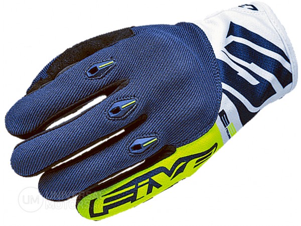 Купить  Перчатки FIVE E3 EVO fluo yellow/blue р-р 9/M УТ-00104459 (пар) (JP купить с доставкой по Москве и России, цена, технические характеристики, комплектация фото  - motoserp.ru