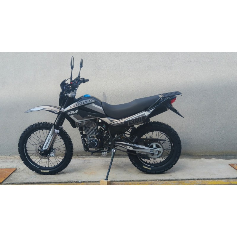 Купить  Мотоцикл Кросс/Эндуро Regulmoto Grizzly 300 (ПТС) ZS175FMM PR300  21/18" (шт) (ФОТО купить с доставкой по Москве и России, цена, технические характеристики, комплектация фото  - motoserp.ru
