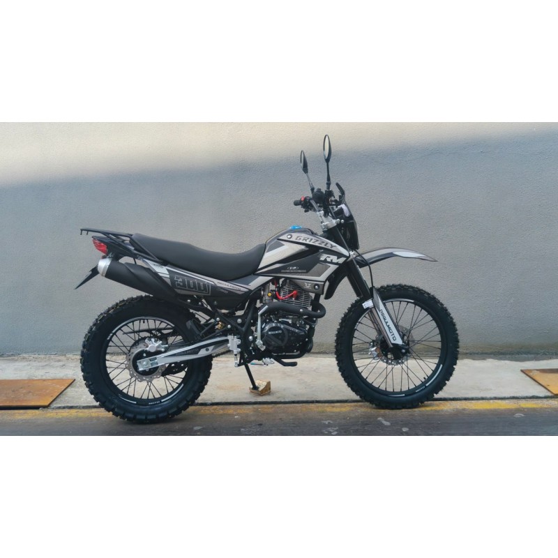 Купить  Мотоцикл Кросс/Эндуро Regulmoto Grizzly 300 (ПТС) ZS175FMM PR300  21/18" (шт) (ФОТО купить с доставкой по Москве и России, цена, технические характеристики, комплектация фото  - motoserp.ru