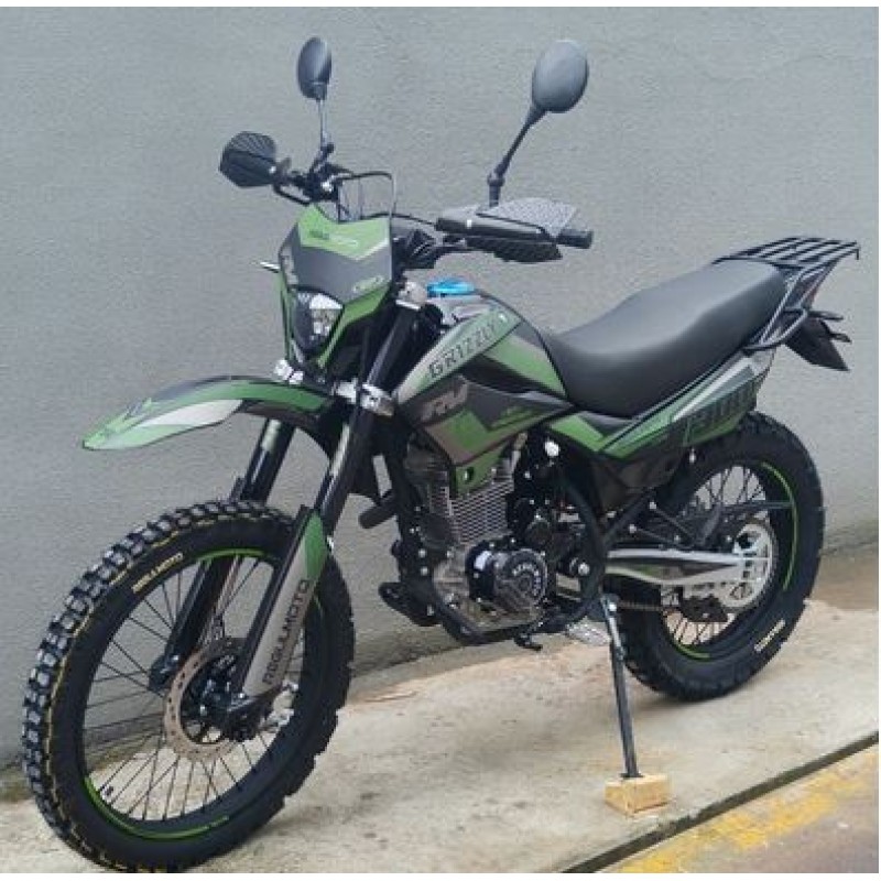 Купить  Мотоцикл Кросс/Эндуро Regulmoto Grizzly 300 (ПТС) ZS175FMM PR300  21/18" (шт) (ФОТО купить с доставкой по Москве и России, цена, технические характеристики, комплектация фото  - motoserp.ru