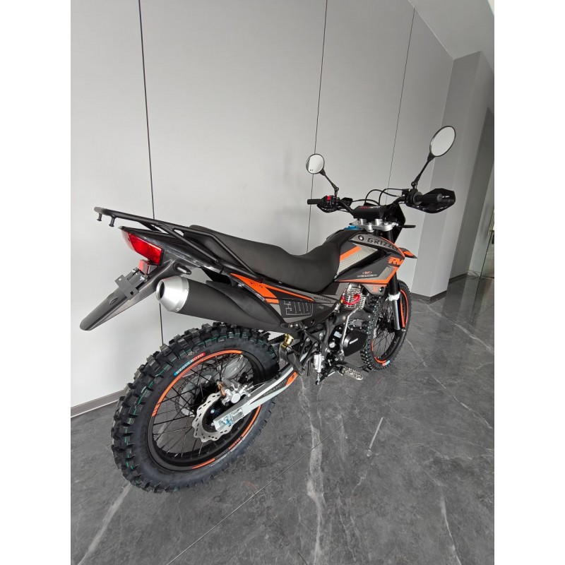 Купить  Мотоцикл Кросс/Эндуро Regulmoto Grizzly 300 (ПТС) ZS175FMM PR300  21/18" (шт) (ФОТО купить с доставкой по Москве и России, цена, технические характеристики, комплектация фото  - motoserp.ru