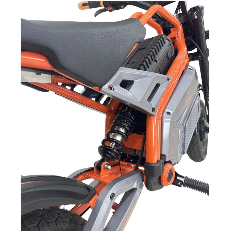 Купить  Электрокомплект Скут. KG R2 3600 Ват, 60V 31.2Ah, (полноведущий 2 мотор-колеса), два аморт.,тормоза гидр.Disk (шт) купить с доставкой по Москве и России, цена, технические характеристики, комплектация фото  - motoserp.ru