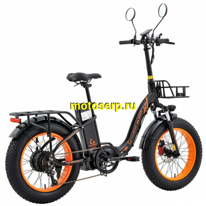Купить  Электрокомплект 20" 750 Вт FAT KG V4 MAX рама-алюминий, складная рама, съёмная Li-ion батарея, 48V, 15Ah адаптер 220В  (шт) (Кит купить с доставкой по Москве и России, цена, технические характеристики, комплектация фото  - motoserp.ru