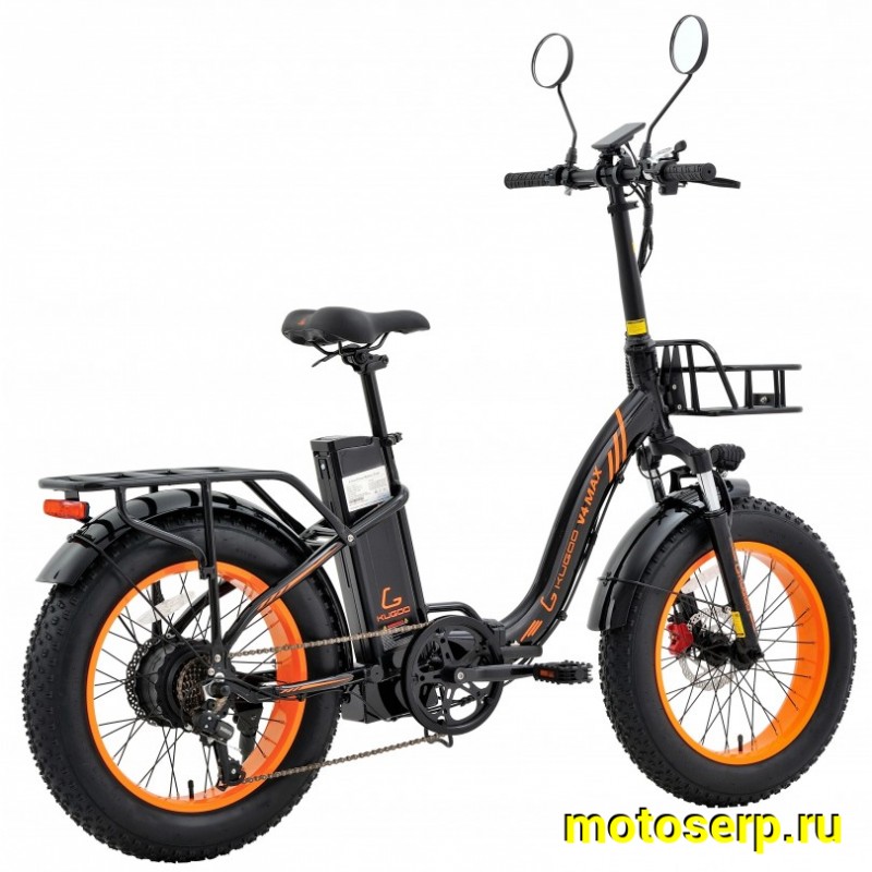 Купить  Электрокомплект 20" 750 Вт FAT KG V4 MAX рама-алюминий, складная рама, съёмная Li-ion батарея, 48V, 15Ah адаптер 220В  (шт) (Кит купить с доставкой по Москве и России, цена, технические характеристики, комплектация фото  - motoserp.ru
