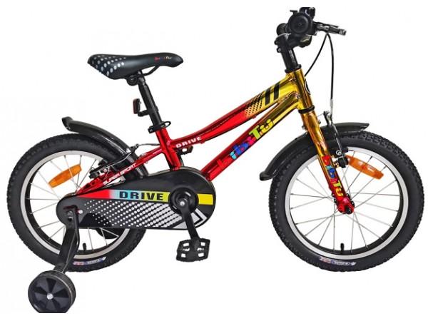 Купить  16" BIBITU DRIVE красный (Бибиту Драйв) 16";  1ск; рама-магний; тормоз-V-Brake (шт) (ART купить с доставкой по Москве и России, цена, технические характеристики, комплектация фото  - motoserp.ru