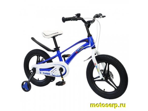 Купить  18" BIBITU TURBO синий (Бибиту Турбо) 18";  1ск; рама-магний; тормоз-Disk (шт) (ART купить с доставкой по Москве и России, цена, технические характеристики, комплектация фото  - motoserp.ru