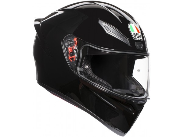 Купить  Шлем закрытый интеграл AGV K1 S E2206 Black (XL) (шт) (AGV 2118394001-027-XL купить с доставкой по Москве и России, цена, технические характеристики, комплектация фото  - motoserp.ru
