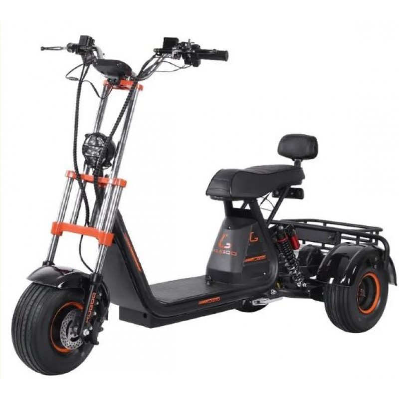 Купить  Электрокомплект Скут. CITYCOCO KG C4 TRIKE (трехколесный), 1200 Вт, 48V 20Ah, колеса 12", ЛИТИЕВЫЙ АККУМУЛЯТОР (шт) (Кит купить с доставкой по Москве и России, цена, технические характеристики, комплектация фото  - motoserp.ru