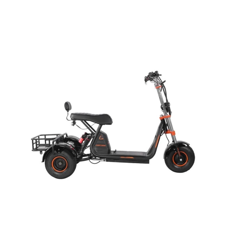 Купить  Электрокомплект Скут. CITYCOCO KG C4 TRIKE (трехколесный), 1200 Вт, 48V 20Ah, колеса 12", ЛИТИЕВЫЙ АККУМУЛЯТОР (шт) (Кит купить с доставкой по Москве и России, цена, технические характеристики, комплектация фото  - motoserp.ru