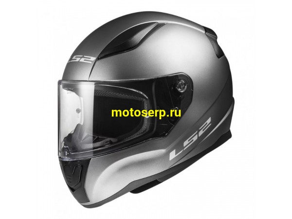 Купить  Шлем закрытый LS2 FF353 RAPID 2 SOLID MATT TITANIUM (S) интеграл (шт) (LS2 купить с доставкой по Москве и России, цена, технические характеристики, комплектация фото  - motoserp.ru