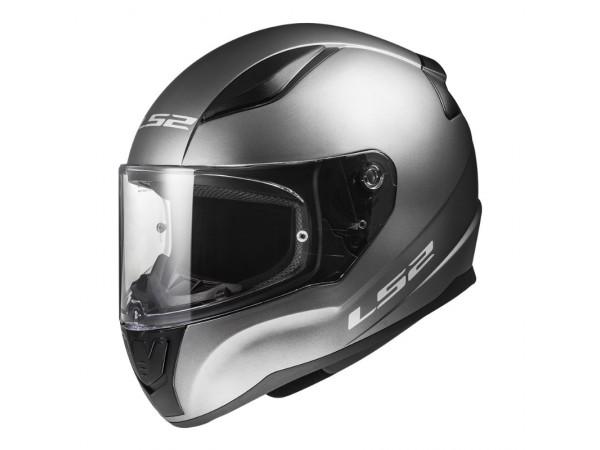 Купить  Шлем закрытый LS2 FF353 RAPID 2 SOLID MATT TITANIUM (XL) интеграл (шт) (LS2 купить с доставкой по Москве и России, цена, технические характеристики, комплектация фото  - motoserp.ru