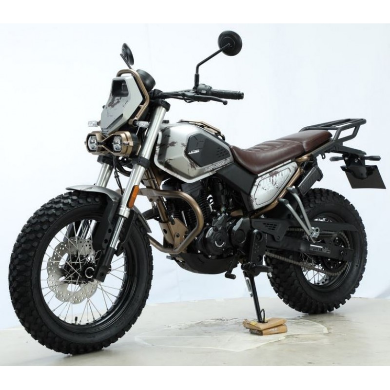 Купить  Мотоцикл Regulmoto WIZARD (ЭПТС) реплика Yamaha TW200 ИНЖЕКТОР (шт) (Regul купить с доставкой по Москве и России, цена, технические характеристики, комплектация фото  - motoserp.ru
