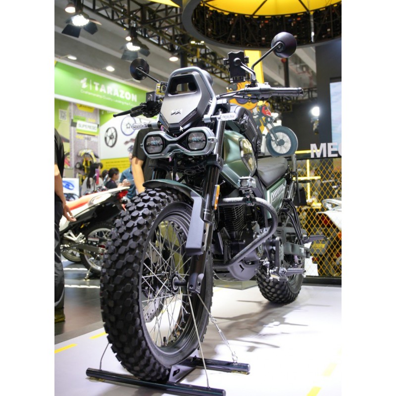 Купить  Мотоцикл Regulmoto WIZARD (ЭПТС) реплика Yamaha TW200 ИНЖЕКТОР (шт) (Regul купить с доставкой по Москве и России, цена, технические характеристики, комплектация фото  - motoserp.ru